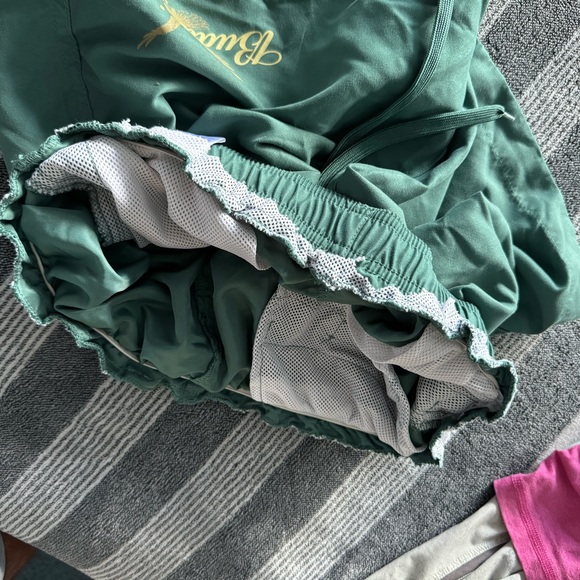 Men’s Budweiser Small Green Bathing Suit/Swim Trunks - Picture 3 of 3